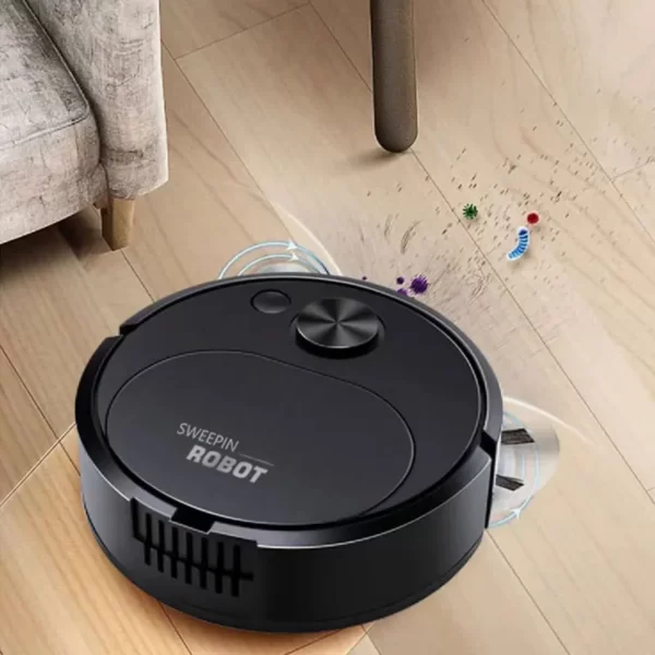 2024 New USB 3 In 1 Smart Sweeping Robot Vacuum Cleaner Mopping Wireless 1500Pa Dragging Cleaning Sweep Floor for Home Office - Image 3
