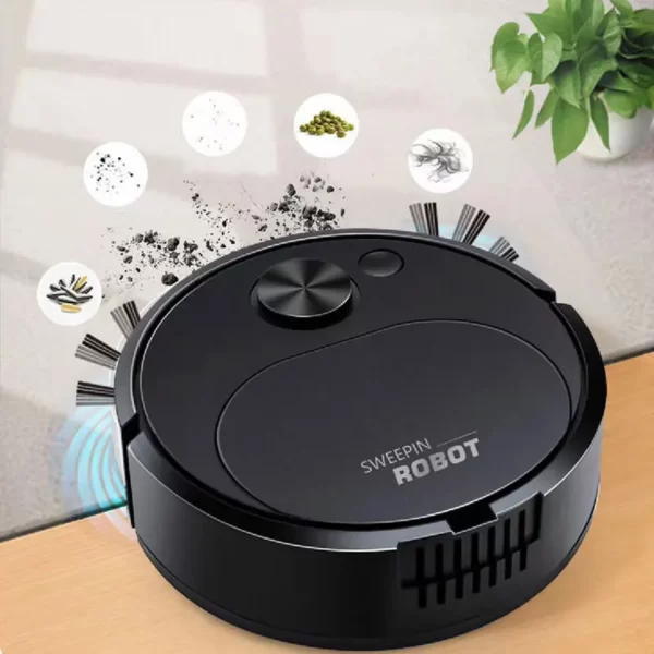 2024 New USB 3 In 1 Smart Sweeping Robot Vacuum Cleaner Mopping Wireless 1500Pa Dragging Cleaning Sweep Floor for Home Office - Image 4