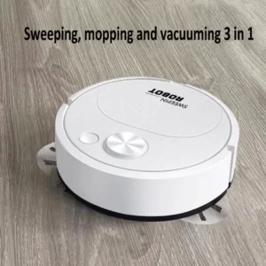 2024 New USB 3 In 1 Smart Sweeping Robot Vacuum Cleaner Mopping Wireless 1500Pa Dragging Cleaning Sweep Floor for Home Office