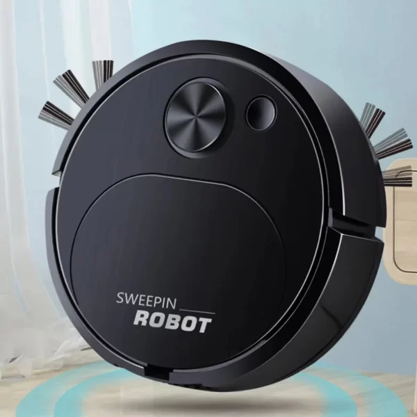2024 New USB 3 In 1 Smart Sweeping Robot Vacuum Cleaner Mopping Wireless 1500Pa Dragging Cleaning Sweep Floor for Home Office - Image 5