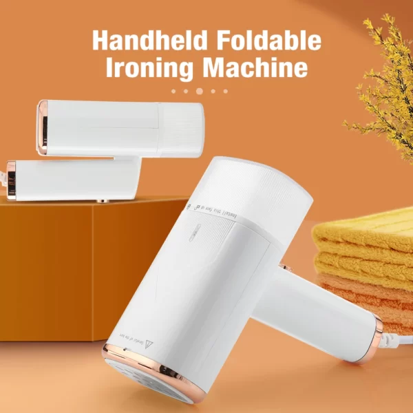 Portable Mini Steam Iron For Clothes Foldable Handheld Electric Ironer Wet Dry Garment Steamer Ironing Machine Travel Home - Image 5