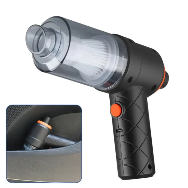 Wireless Car Vacuum Cleaner 6000Pa Cordless Handheld Auto Vacuum High-power Vacuum Cleaner For Home Office Car - Image 2
