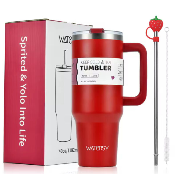 30oz/40OZ Stainless Steel Tumbler Large Capacity Thermal Bottle Double Vacuum Flasks Keep Cold Thermos Cup DIY Gift Mug - Image 10