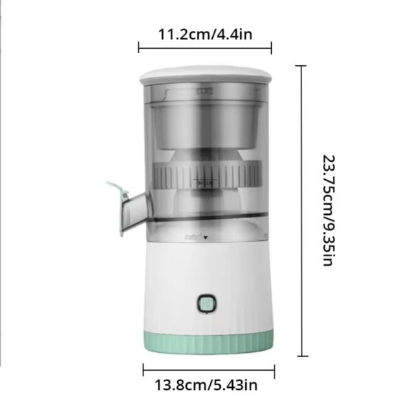 Portable Usb Automatic Juicer Small Multifunctional Juice Residue Separation And Charging Bidirectional Spiral Juicer Cup - Image 2