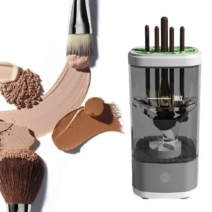 New electric makeup brush cleaning machine, makeup brush, cleaning and drying tools, type-C rechargeable makeup brush cleaning