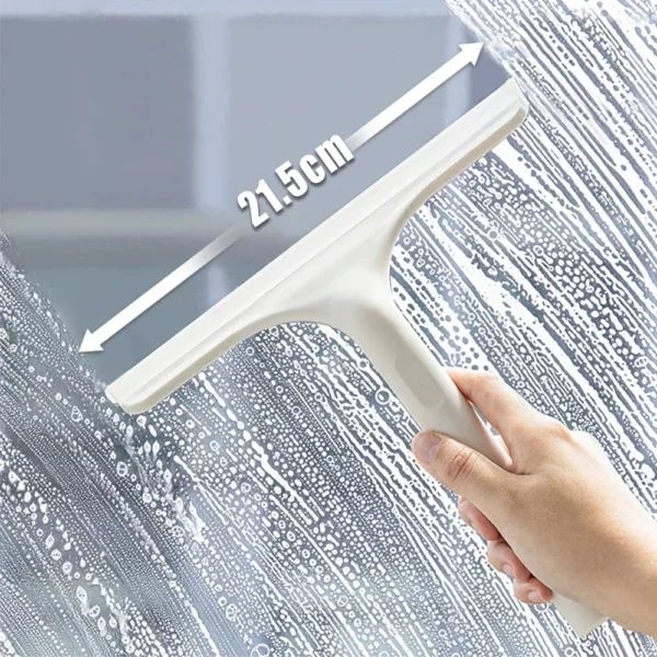 3 in 1 Window Cleaning Squeegee Multi Function Glass Mirror Wiper with Spray Bottle Microfiber Scrub Household Car Cleaner Tools - Image 4
