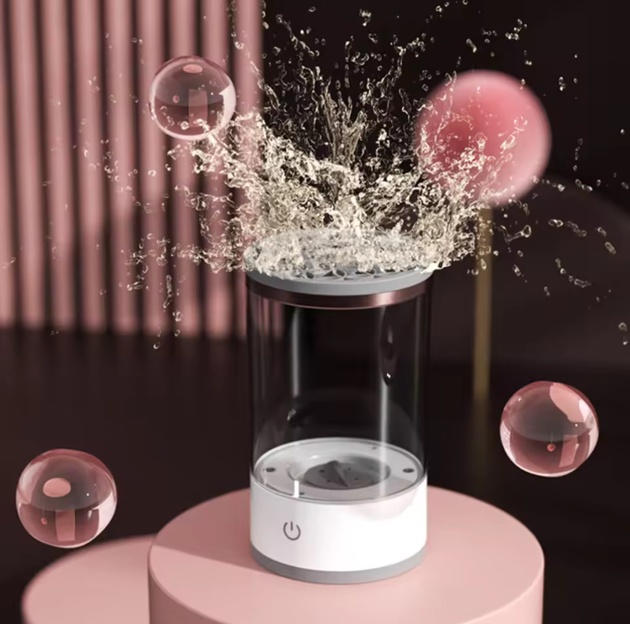 Electric Makeup Brush Cleaner Machine Beauty Makeup Brush Cleaner Portable Makeup Brush Cleaning Solution Cosmetic Brush - Image 4